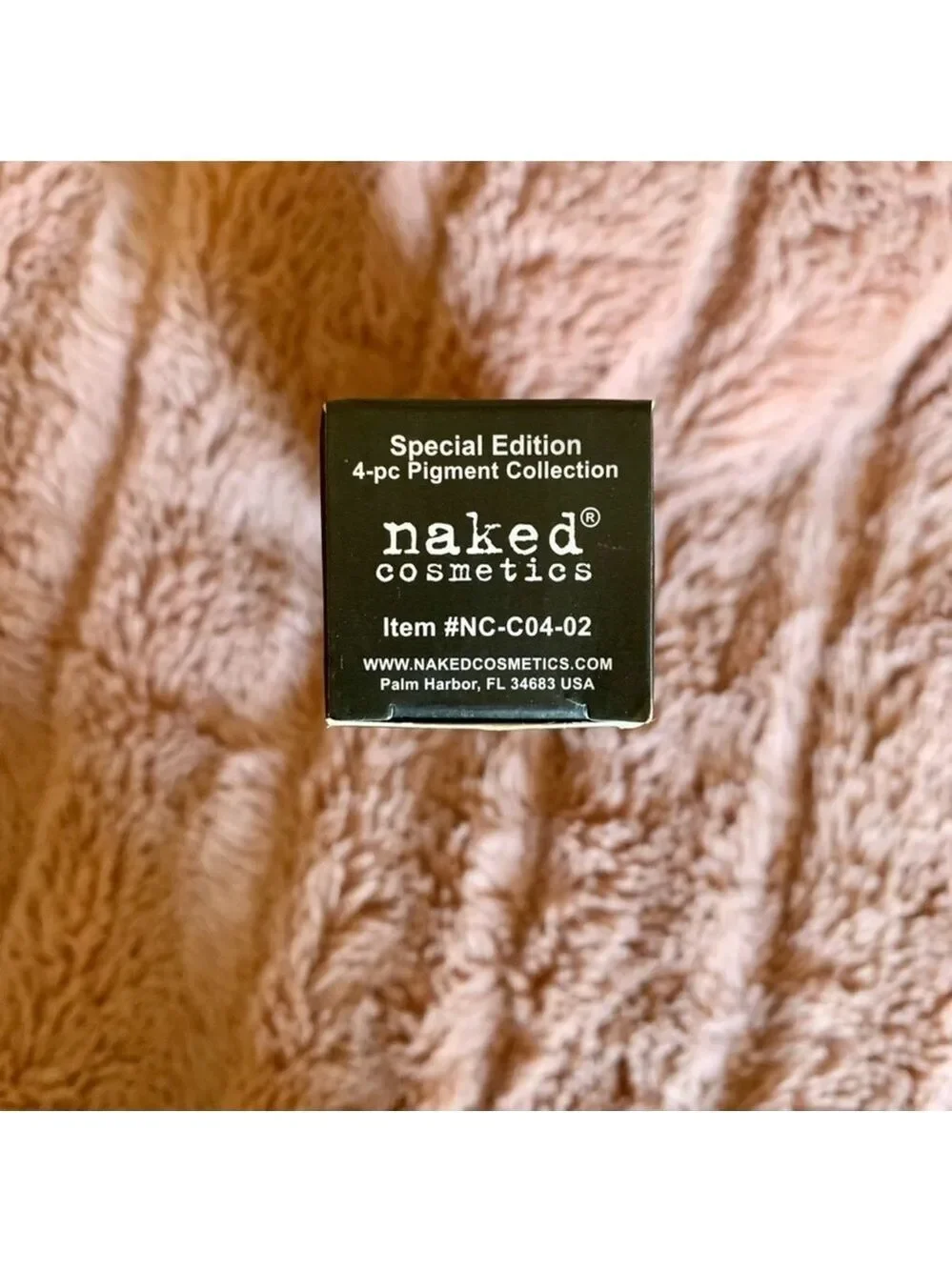 NIB Sealed Naked Cosmetics Special Edition 4-pc Pigment Collection #NC-C04-02